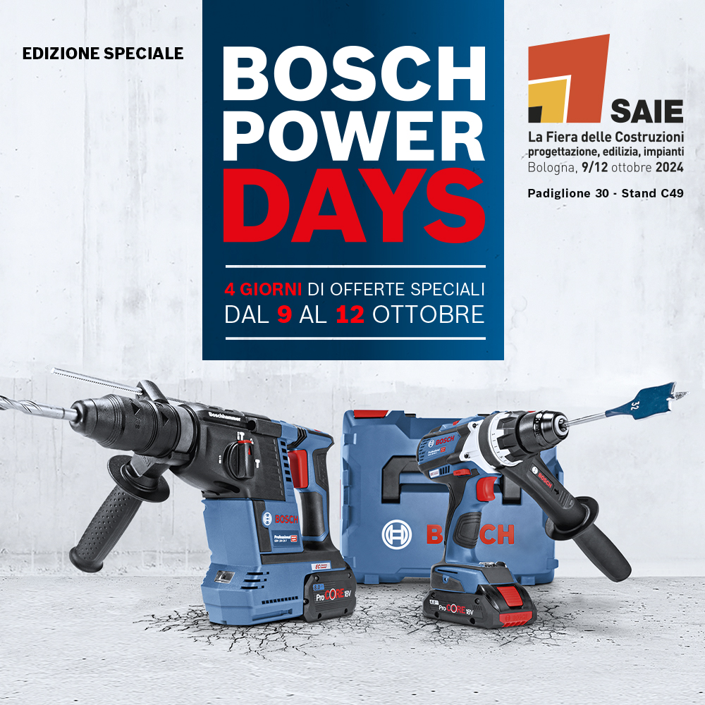 Bosch Power Days - 4 giorni di offerte speciali