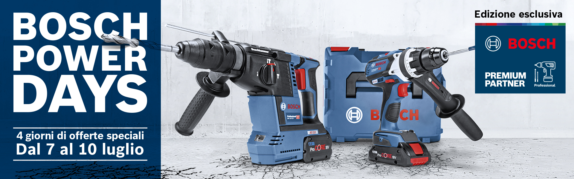 Bosch Power Days - 4 giorni di offerte speciali